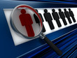 Online people job searching