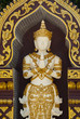 molded figure in temple of Thailand molded figure in temple of Thailand