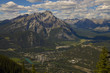 Bird's eye view, town of Banff Bird's eye view, town of Banff