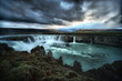 HDR view of Godafoss Falls