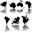 Continets maps