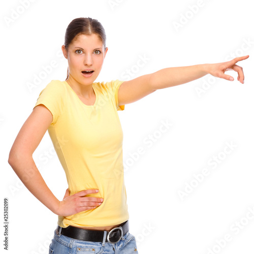 Happy young woman