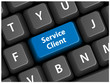 Touche SERVICE CLIENT (clients accueil aide contact support sos)