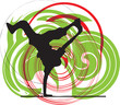 breakdancer illustration