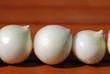 Zwiebelernte verschiedene Zwiebeln Allium