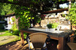 Garten Terrasse Sommer