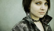 Close-Up of a Punk Girl