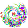 hearts background