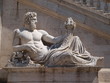 The God of the river Tiber in Piazza del Campidoglio, Rome