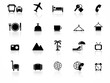 Hotel icons set