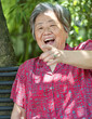 a happy grandmother