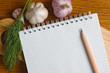 notebook for cooking recipes