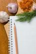notebook for cooking recipes