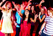 Dancing friends