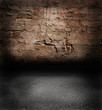 wall with an old plaster