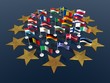 Bandiere europa stelle 1