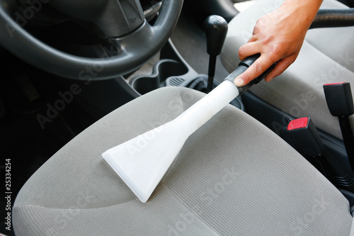 Photo: Car inside cleaning Car inside cleaning