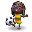 Pass the ball rasta!
