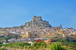 A panoramic view of Morella, in Valencia, Spain