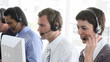 team in a call-center