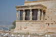 Porch of Caryatids, Erechtheum on Acropolis in Athens