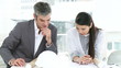 architects laughing during a meeting