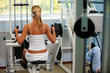 girl on multi gym