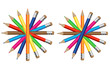 Farandole de crayons de couleur 2