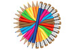 Farandole de crayons de couleur