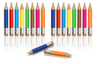 Mini crayons de couleur