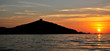 Photo : tour de Campomoro au couchant - Corse tour de Campomoro au couchant - Corse