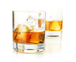 Two whiskey glasses Two whiskey glasses
