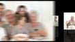 montage showing families against black background