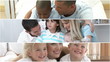 films presenting three families