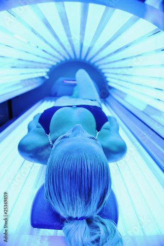 beauty and spa solarium treatment