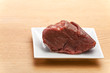 rohes Filetsteak rohes Filetsteak