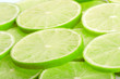 Lime slices background