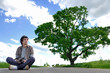 Tree and photographer