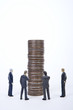 financial number conception