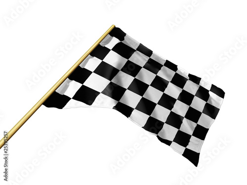 Illustration: Racing flag Racing flag