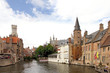 Canal in Bruges, Belgium
