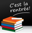 C'est al rentrée! Tableau salle de classe.