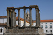 Portugal, temple romain à Evora Portugal, temple romain à Evora