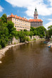 Castle in Cesky Krumlov (Czech Republic)