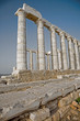 Pillars of the Temple of Poseidon at Cape Sounion, Greece