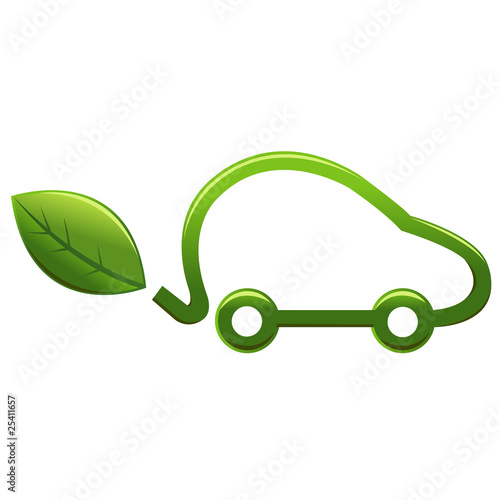 Illustration : Automobile écolo Automobile écolo