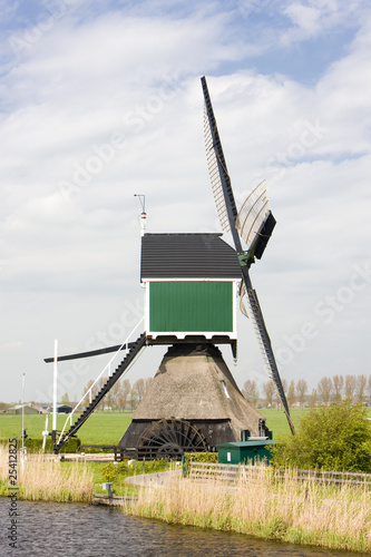 windmill near Groot-Ammers, Netherlands