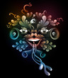 funky carnival illustration