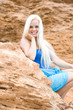 attractive blond woman attractive blond woman