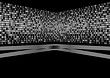 Vector Abstract background with strips and dots Vector Abstract background with strips and dots